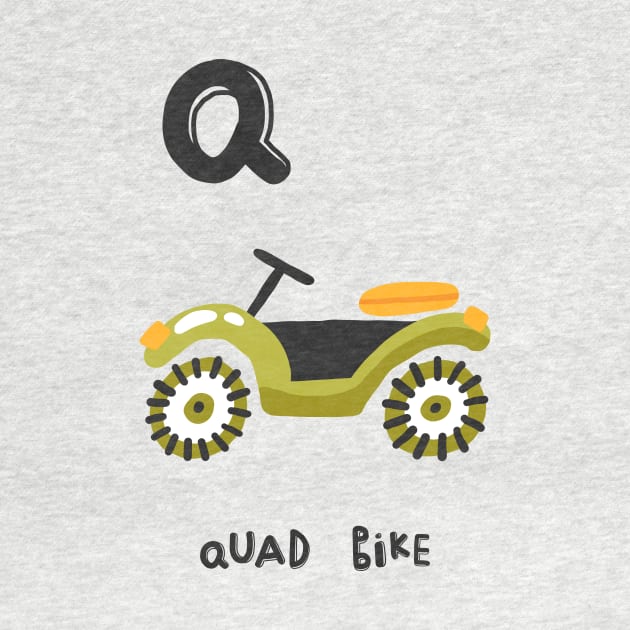 Q is Quad Bike by JunkyDotCom